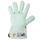 strongHand Handschuh CALCUTTA EN388 Gr.12 naturfarben Rindleder Doppelnaht gummierte Stulpe