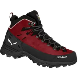 Salewa Winter-Wanderschuhe Alp Mate Winter Mid WP (wasserdicht) schwarz/rot Damen