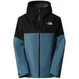 The North Face Damen Jazzi 3L Gtx Softshelljacke, Algae Blue/Tnf Black, L