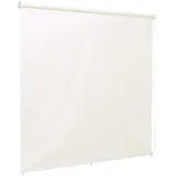 Ventanara® Außenrollo Screen Rollo Senkrechtmarkise Balkonrollo Sichtschutz Rollo Beschattung 180 x 230 cm Creme