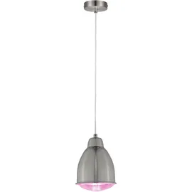 Paulmann Hilla 1-flg. Ø15 cm rund eisen gebürstet