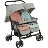 JOIE Zwillingsbuggy Aire Twin Nectar & Mineral Aluminium