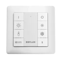 Esylux EC10430930 8-fach Taster Tunable White PUSH BUTTON x8 TW ELC