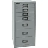BISLEY MultiDrawer Schubladenschrank 27,9 x 38 x 59 cm silber