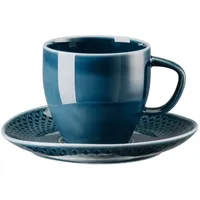 Rosenthal 10540-405202-14770 Junto Ocean Blue Kaffeetasse 2tlg (1 Obertasse