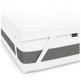 POKAR Matratzentopper 130x200 cm Kaltschaum | 5 cm orthopädischer Topper für Matratzen, Boxspringbetten | atmungsaktive Matratzenauflage, hypoallergen & waschbar bis 60 °C | für besseren Schlafkomfort
