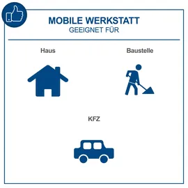 SCHEPPACH Werkzeugwagen TW1000 inkl. 263-tlg. Zubehör