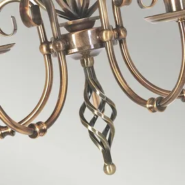 Elstead Lighting Kronleuchter Artisan 5xE14 H:45 Ø:47
