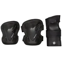 Powerslide Basic Adult Schutzset Schwarz S