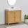 [en.casa] Waschbeckenunterschrank Värmdö 67 x 60 x 30 cm Beige