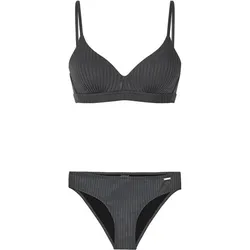 PROTEST Damen Bikini PRTManja25 wire BCD-cup, Anthra Grey, 34B