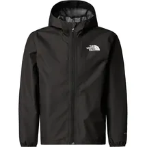 The North Face Kinder Teen Zipline Rain Jacke (Größe S, schwarz)