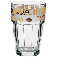 Cilio 290318 Latte-Macchiato-Glas Milk und Coffee