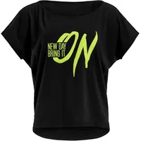 Winshape Damen ultra Light mit schwarz/glitzer/neon gelb, L