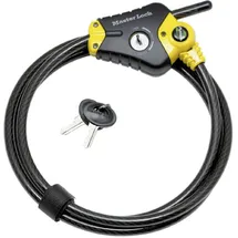 Master Lock Python Kabelschloss Gelb/Schwarz 4,5 m