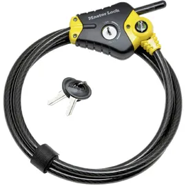 Master Lock Python Kabelschloss Gelb/Schwarz 4,5 m