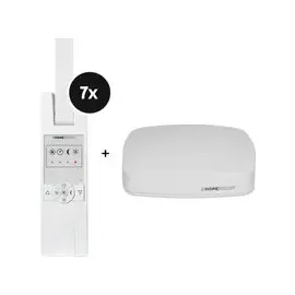 HOMEPILOT Gateway premium + Gurtwickler RolloTron classic smart 7er-Set
