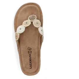 LAZAMANI Zehensteg Beige 38