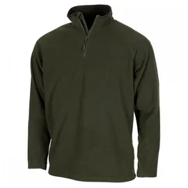 Max Fuchs Troyer Sweatshirt Microfleece Oliv 3XL