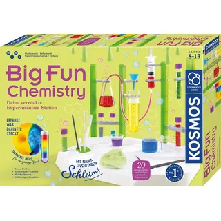 Kosmos 645649 - Big-Fun Chemistry, Chemiebaukasten, MINT-Experimentierkasten ab 8 Jahren