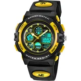 aswan watch Digitaluhr Kinder Mädchen Jungen mit Wecker,Stoppuhr,LED Licht,Datum-Sport Armbanduhr mit Silikonarmband