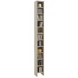 FMD Möbel, 210-002 Hallo 2 Regal, holz, sandeiche, maße 19.5 x 16.5 x 185.0 cm (BHT)