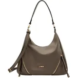 L.Credi Priscilla Schultertasche Polyurethan Grau