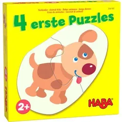 HABA 306183 4 erste Puzzles – Tierkinder