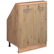 Vicco Dachschrägenschrank Rion 60 x 83,8 x 46 cm Braun
