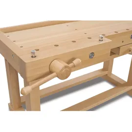 Holzkraft Hobelbank Holz 140 kg schwer