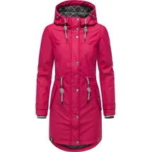 Peak Time Regenjacke Damen Magenta XS