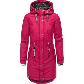 Peak Time Regenjacke Damen Magenta XS