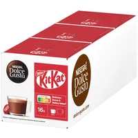 NESCAFÉ DOLCE GUSTO KitKat Kakaokapseln (3 x 16 Kapseln)