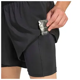 adidas Adi365 Running Essentials 2in1 Shorts, Black, XL