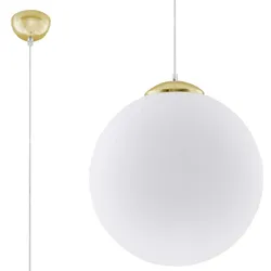 Pendelleuchte Deckenleuchte Weiß Gold Stahl Schlafzimmer Esszimmer Küche