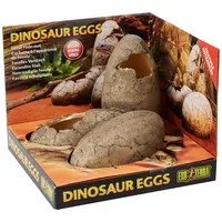 Exo Terra Dinosaur Eggs, Dinosaurier Eier, verschiedene Versteckmöglichkeiten für
