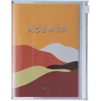 Mark's Europe MARK'S 2025/26 Taschenkalender, A6 Mountain // Orange