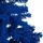 Beliani Weihnachtsbaum 210 cm Blau