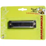 Vedes Kinder-Mundharmonika 10,5 cm grau