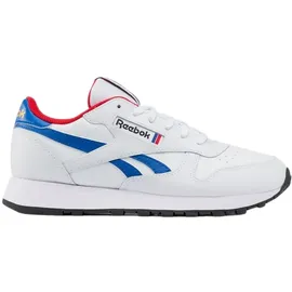 Reebok Classic Leather Cloud White / Vector Blue / Vector Red 35