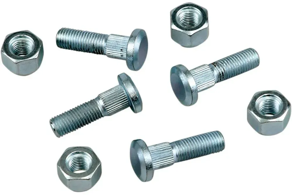 Moose Hard-parts 85-1043 Honda Trx700xx 08-09 Muttern-und Bolzen-set Für Vorder-und Hinterrad - Silver - One Size