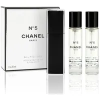 Chanel No. 5 Eau Premiere Eau de Parfum refillable 20 ml + Eau de Parfum Nachfüllung 2 x 20 ml Geschenkset