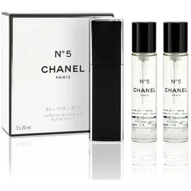 Chanel No. 5 Eau Premiere Eau de Parfum refillable 20 ml + Eau de Parfum Nachfüllung 2 x 20 ml Geschenkset