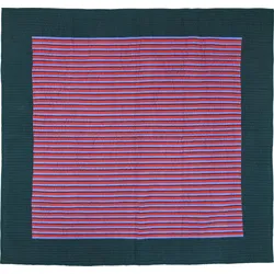Twist Decke 260 x 260 cm Streifen