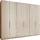 Wiemann Drehtürenschrank Monaco 295,2 x 236 x 58 cm Beige/Braun