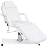 DOTMALL Massageliege Kosmetikliege, Therapieliege höhenverstellbar,180x62x(87-112) cm weiß