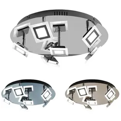 LED Deckenlampe, Fernbedienung dimmbar Nachtlicht CCT, D 45cm