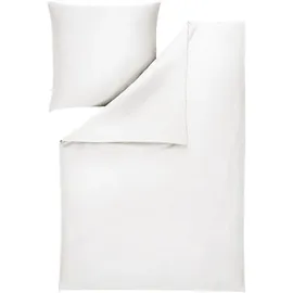 Estella Valetta Unifarben Weiß 200 x 220 cm + 2 x 80 x 80 cm