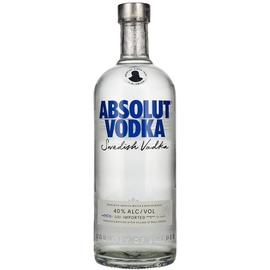 Absolut Vodka 40% vol 1 l