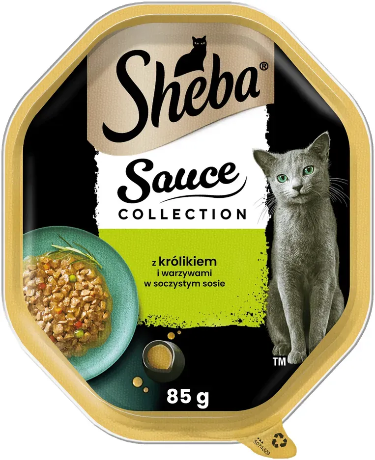 SHEBA® Sauce Speciale 85g mit Kaninchen, Ente und Gemüse - Katzen Nassfutter in Sauce (Rabatt für Stammkunden 3%)